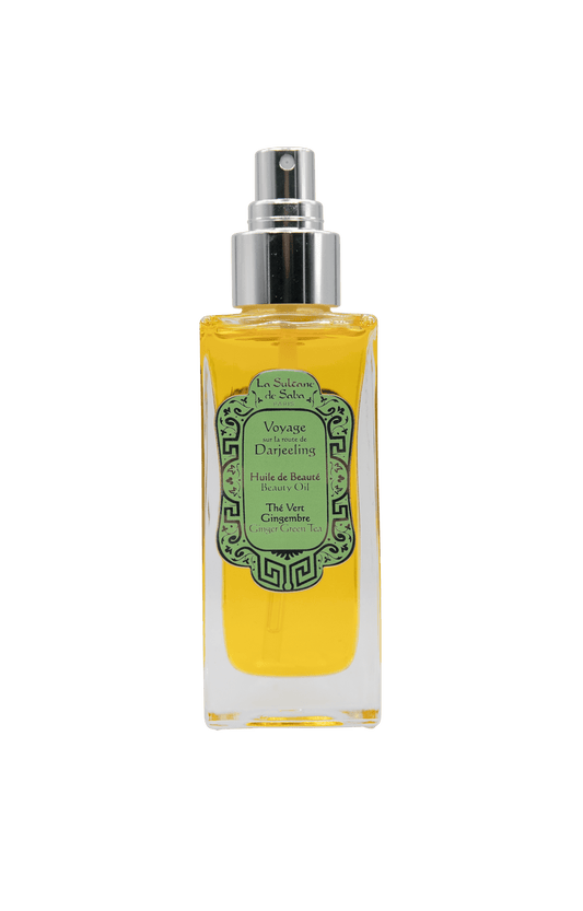 Green Tea Ginger Beauty Oil 200 ml.