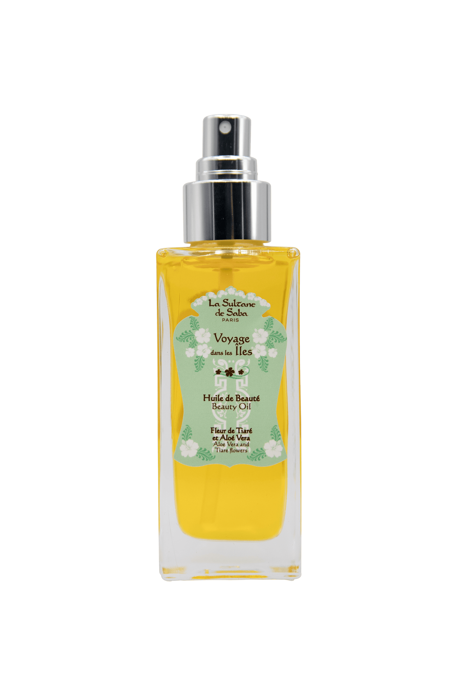 Tiare Flowers and Aloe Vera Beauty Oil 200 ml.