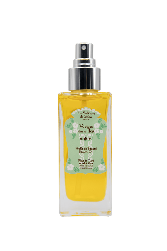 Tiare Flowers and Aloe Vera Beauty Oil 200 ml.